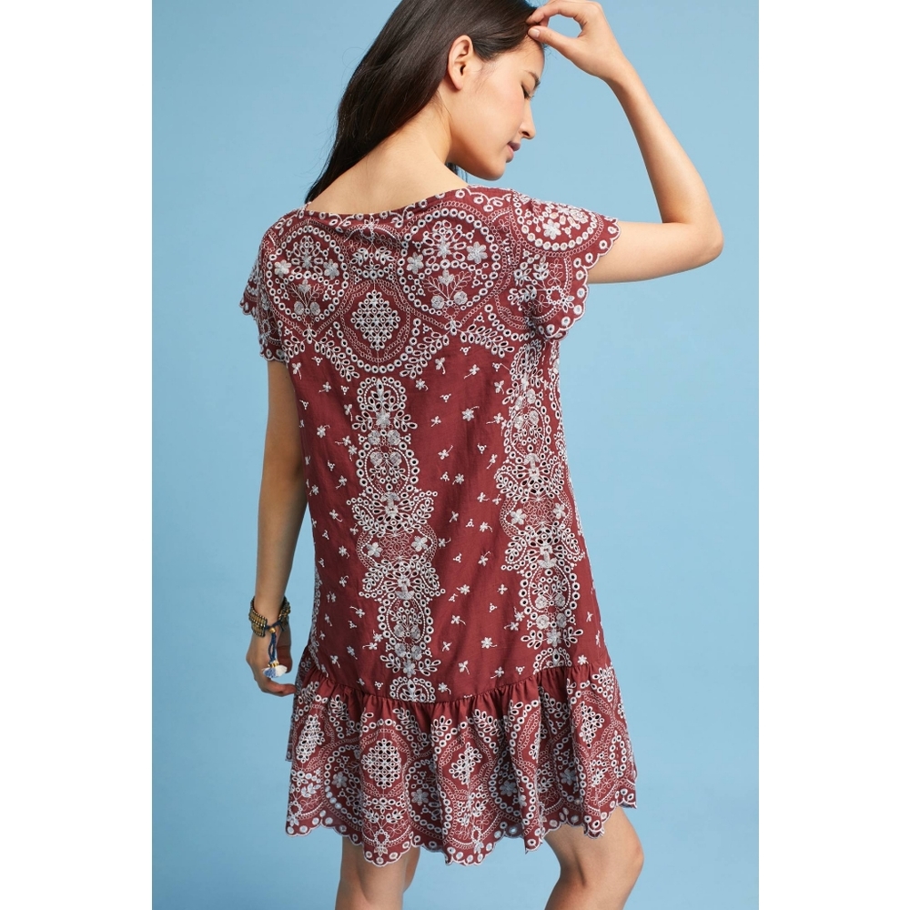 Anthropologie Feather Bone Ynez Tunic Dress - Picture 3 of 8